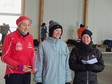 Siegerehrung beim 2. Winterlauf Ismaning